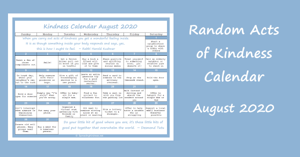 random-acts-of-kindness-calendar-august-2020